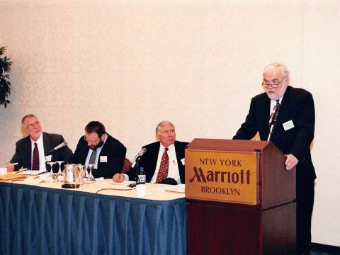 Inaugural conference, Brooklyn, November 1, 2003, photo 15 of 57