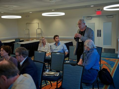 Mailer Ascending, Sarasota, October 2017, photo 41 of 120
